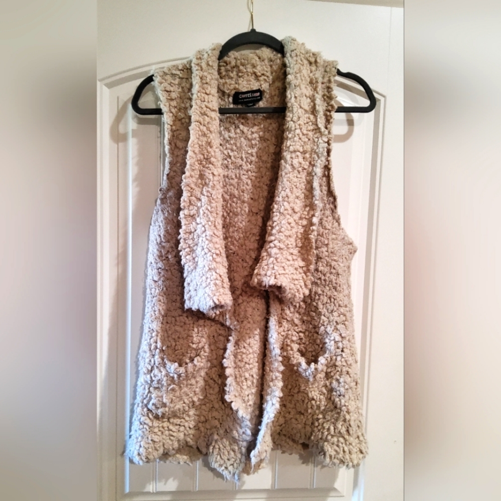 Open sweater